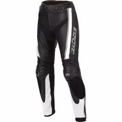 Büse Mille Pantaloni in pelle moto, nero-bianco, dimensione 54 per uomo