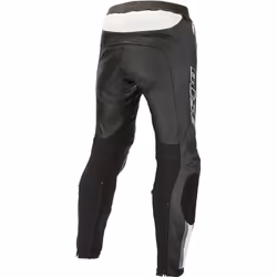 Büse Mille Pantaloni in pelle moto, nero-bianco, dimensione 54 per uomo
