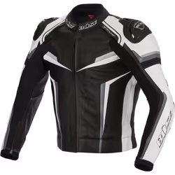 Büse Mille Giacca in pelle moto, nero-bianco, dimensione 26 per uomo
