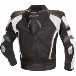 Büse Mille Giacca in pelle moto, nero-bianco, dimensione 26 per uomo