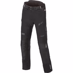 Büse Rocca Pantaloni tessili da moto, nero, dimensione 50 per uomo