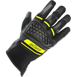 Büse Braga Guanti da moto da donna, nero-giallo, dimensione S per donne