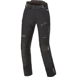 Büse Rocca Pantaloni tessili per moto da donna, nero, dimensione 36 per donne