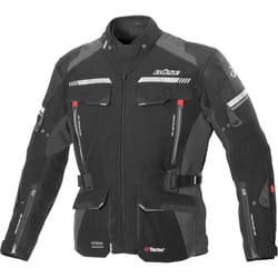 Büse Highland 2 Giacca tessile moto, nero-grigio, dimensione 58 per uomo