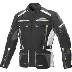 Büse Highland 2 Giacca tessile moto, nero-grigio, dimensione 58 per uomo
