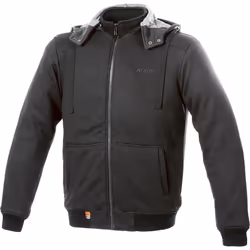 Büse Freemont Giacca tessile moto, nero, dimensione XL per uomo
