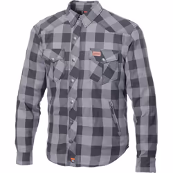 Büse Fairbanks Camicia Moto, grigio, dimensione 4XL per uomo