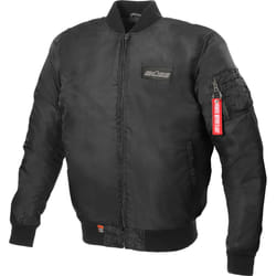 Büse Kingman Giacca tessile moto, nero, dimensione 58 per uomo