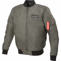 Büse Kingman Giacca tessile moto, verde, dimensione 58 per uomo