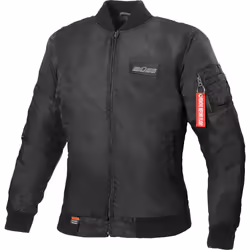 Büse Kingman Giacca tessile moto da donna, nero, dimensione 40 per donne