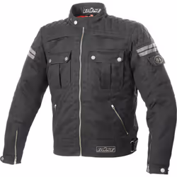 Büse Blackpool Giacca tessile moto, nero, dimensione 52 per uomo