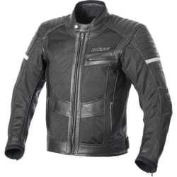 Büse Sunride Giacca in pelle per moto, nero, dimensione 52 per uomo