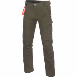 Büse Fargo Pantaloni tessili moto, verde, dimensione 56 per uomo