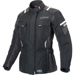 Büse Breno Pro Giacca tessile moto da donna, nero-grigio, dimensione 40 per donne