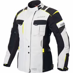 Büse Breno Pro Giacca tessile moto da donna, nero-grigio, dimensione 46 per donne