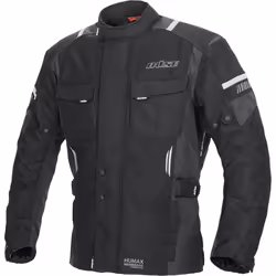 Büse Breno Pro Giacca tessile moto, nero-grigio, dimensione 3XL per uomo