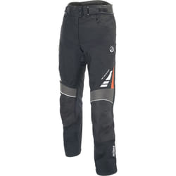 Büse B. Racing Pro Pantaloni tessili da moto impermeabili da donna, nero-grigio, dimensione 42 per donne