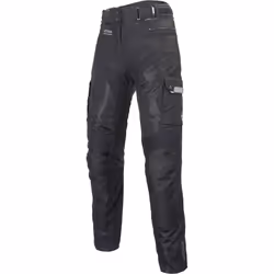 Büse Livorno Ladies Pantaloni tessili moto da donna, nero, dimensione 38 per donne