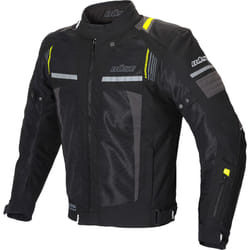 Büse Livorno Giacca tessile moto, nero, dimensione XL per uomo
