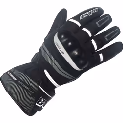 Büse Brandon Guanti da moto impermeabili, nero-bianco, dimensione M L per uomo - Vista aggiuntiva 2