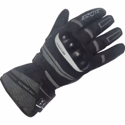 Büse Brandon Guanti da moto impermeabili, nero-grigio, dimensione XL per uomo