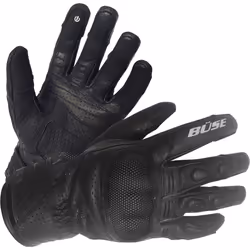 Büse Rocca Guanti da moto, nero, dimensione XL per uomo