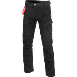 Büse Fargo Pantaloni tessili moto da donna, nero, dimensione 38 per donne