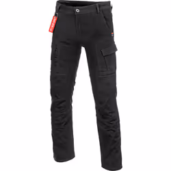 Büse Fargo Pantaloni tessili moto da donna, nero, dimensione 42 per donne
