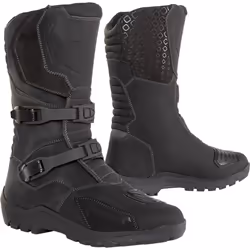 Büse Adventure stivali da moto impermeabili, nero, dimensione 47 per uomo