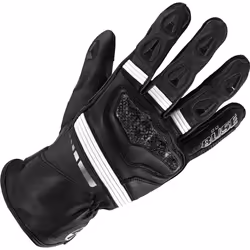 Büse Escape Guanti da moto, nero-bianco, dimensione XL per uomo