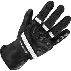 Büse Escape Guanti da moto, nero-bianco, dimensione XL per uomo