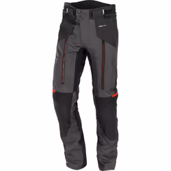 Büse Monterey pantaloni tessili da moto impermeabili, nero-grigio, dimensione 50 per uomo