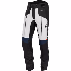 Büse Monterey pantaloni tessili da moto impermeabili, grigio, dimensione 54 per uomo