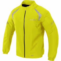 Büse Breeze Giacca antipioggia da moto, giallo, dimensione S per uomo