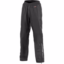Büse Breeze Pantaloni antipioggia da moto, nero, dimensione L per uomo