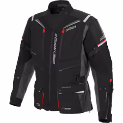 Büse Open Road III Giacca tessile moto impermeabile, nero-rosso, dimensione 50 per uomo - Vista aggiuntiva 2