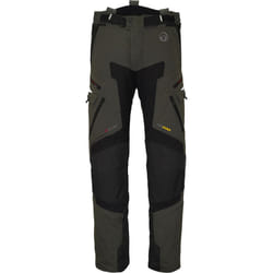Büse Gravel XR Pantaloni tessili moto da donna impermeabili, nero-grigio, dimensione 36 per donne