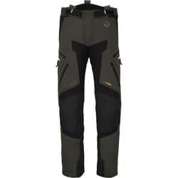 Büse Gravel XR Pantaloni tessili moto da donna impermeabili, nero-grigio, dimensione 48 per donne