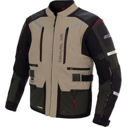 Büse Gravel XR Giacca tessile moto da donna impermeabile, beige, dimensione 42 per donne