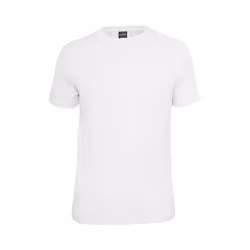 Urban Classics TB168, Maglietta, Adulto, Maschio, Bianco, M, Manica corta