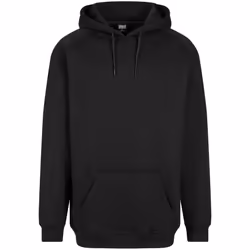 Urban Classics TB282-00007-0061, Adulto, Maschio, Felpa con cappuccio, Nero, Collo a cappuccio, Manica lunga
