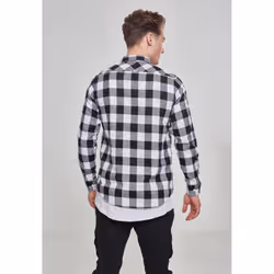 Urban Classics Checked Flanell Camicia Manica lunga Cotone - Vista aggiuntiva 5