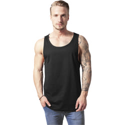 Urban Classics Jersey Canottiera Collare rotondo Senza maniche Cotone