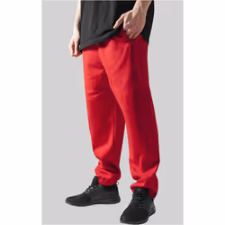 Urban Classics TB014B, Pantaloni di tuta, Maschio, Adulto, Rosso, Monocromatico, XXL
