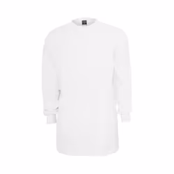 Urban Classics Tall Tee L/S, Maglietta, Adulto, Maschio, Bianco, Monocromatico, Esterno