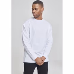 Urban Classics Tall Tee L/S Maglietta Girocollo Manica lunga Cotone, Viscosa