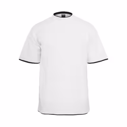 Urban Classics TB029A, Maglietta, Adulto, Maschio, Nero, Bianco, Monocromatico, M