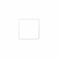 Rico Design 38006.30.20, Bianco, 1 pz, Metallo, 200 mm, 200 mm, 3 mm