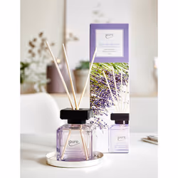 ipuro ESSENTIALS lavender touch diffusore di aromi Flacone di fragranza Vetro, Plastica Nero, Lavanda