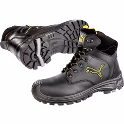 Dettagli tecnici Colore Nero, Giallo Larghezza della scarpa 11 Livello di sicurezza S3 Materiale Pelle bovina Materiale (suol ...